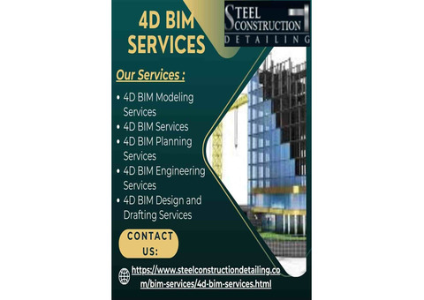 Advanced 4D BIM Services are offered in Berkeley, USA.
