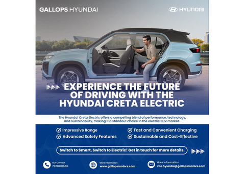 Hyundai Creta Electric: Enhances Acceleration With Gallops Hyundai