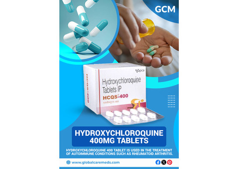 Buy Hydroxychloroquine 400 Mg Tablets Online - GCM