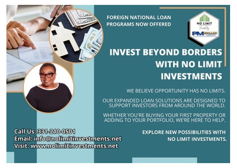 Invest Beyond Borders with No Limit Investments