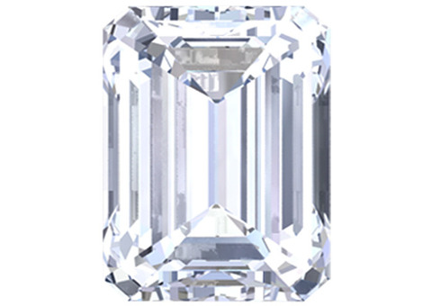 Emerald Cut Loose Lab Grown Diamond
