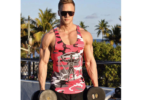 Trendy & Comfortable Camouflage Sleeveless Shirt | Buy inHappy