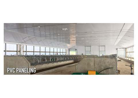 PVC horse stall wall panels are low maintenance