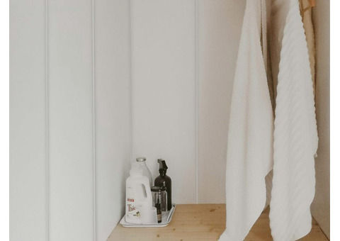 PVC laundry room wall panels are moisture-resistant