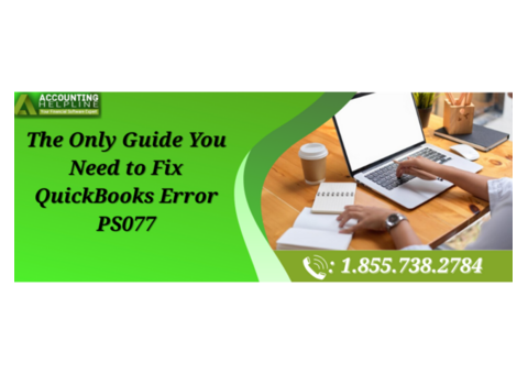 How to Resolve QuickBooks Error PS077 Issue