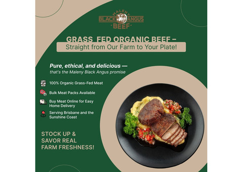 Buy Grass Fed Beef Online – Organic & Bulk Beef Sunshine Coast