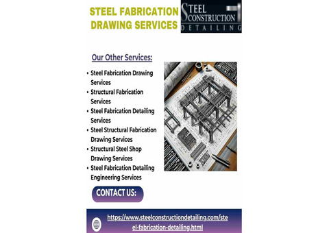 Premium Steel fabrication Drawing Services.