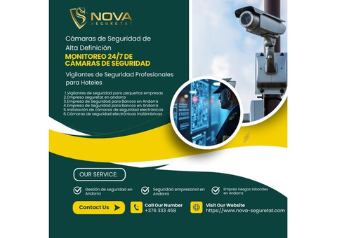 Cámaras de Seguridad de Alta Definición | Nova-Seguretat
