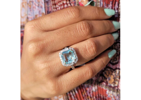 Buy Moissanite Engagement Rings Online – Top Styles & Best Prices
