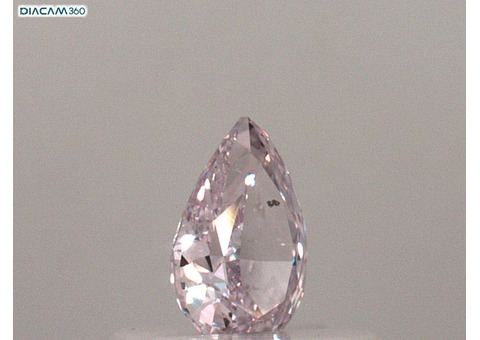 Gorgeous Pear Shape Pink Color Fancy Colored Diamonds