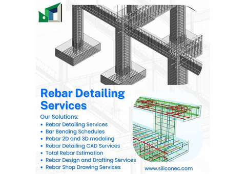 rebar detailing in Los Angeles by the team at Siliconec.
