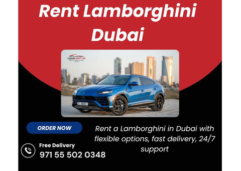Lamborghini Rental Dubai – Premium Lambos for Rent