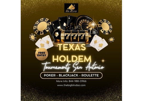 Texas Holdem Tournaments in San Antonio