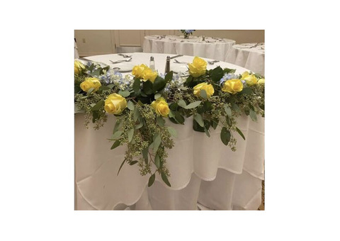 Elegant Wedding Sweet Table Decoration in Raleigh