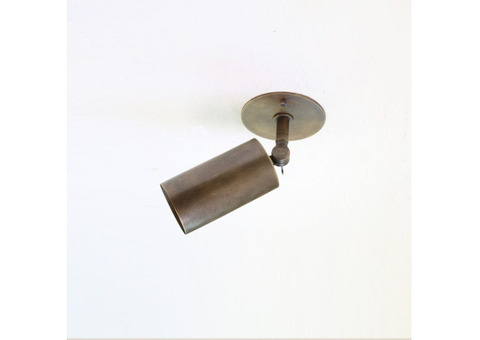Modern Individual Swivels Unit Brass Ceiling Spot Lights