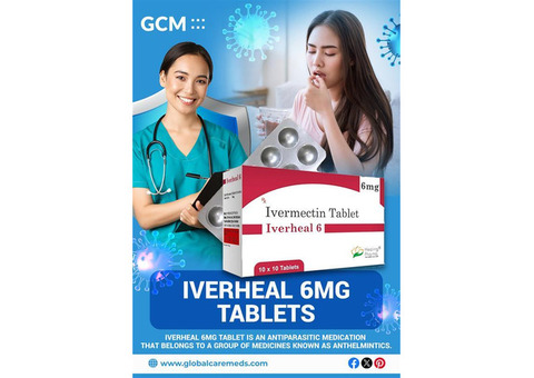 Iverheal 6 mg Tablets – Trusted Parasite Treatment