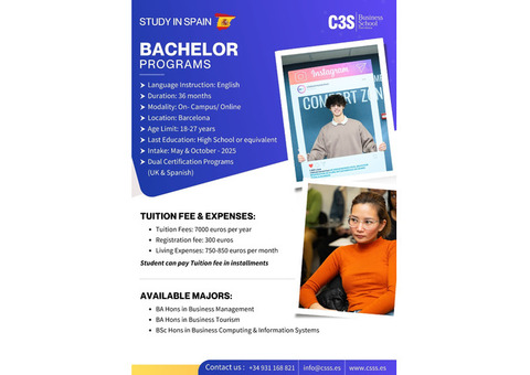 Discover the BA (Hons) in Business Management at C3S Business School