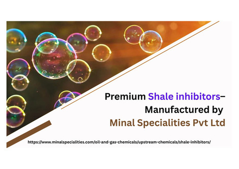 High-Performance Shale Inhibitors by Minal Specialities Pvt. Ltd.