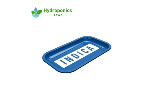 Med Dope Trays x Indica W/ Blue BG and White Logo