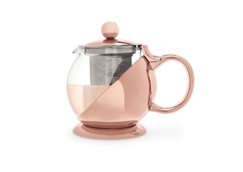 Shelby™ Glass Gold Wrapped Teapot by Pinky Up BistroToRestro