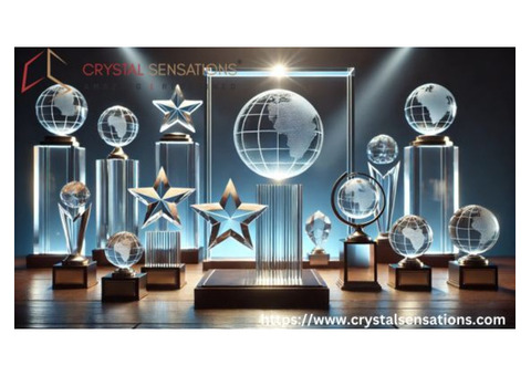 Premium Handcrafted Crystal Trophies for Every Special Achievement