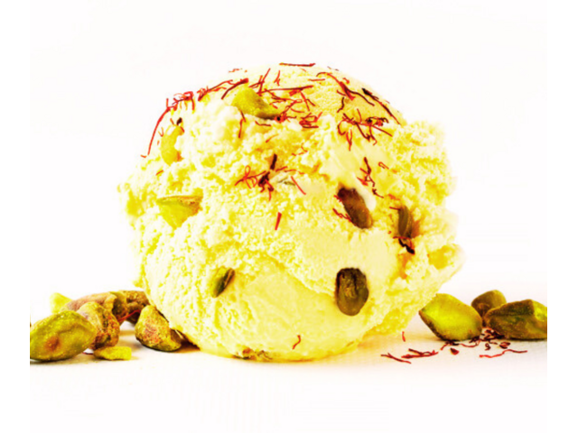 Kesar Pista Kulfi – Saffron & Pistachios Ice-cream Kesar Pista Kulfi – Saffron & Pistachios Ice-cream