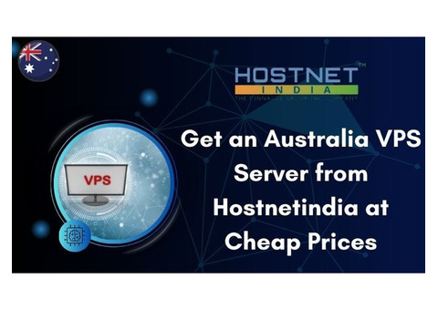 Get an Australia VPS Server from Hostnetindia at Cheap Prices