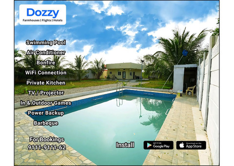 Farmhouse Rental with pools in Hyderabad