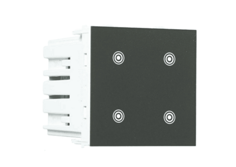 Buy Crabtree Four Channel Relay Switch Grey