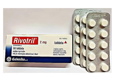 Buy Genuine Rivotril 2mg Online for Anxiety Relief