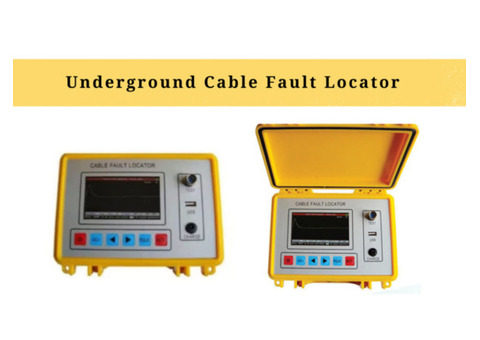 Best Underground Cable Fault Locator Supplier in India