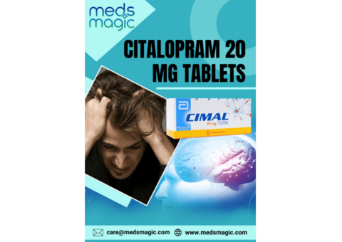 Citalopram 20 Mg Tablets - Meds Magic