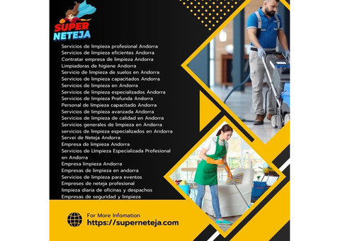 Servicios de limpieza Profunda Andorra