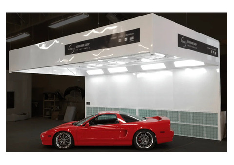 Premium Paint Booths by JMC Automotive Equipment