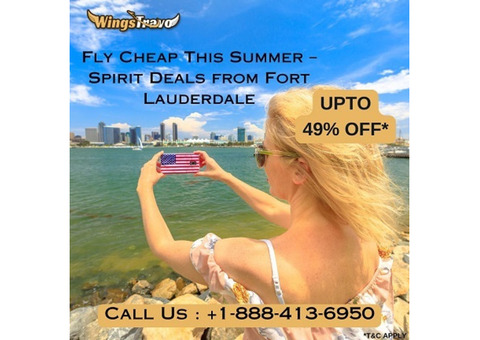 +1-888-413-6950 Fly Cheap This Summer – Spirit Deals