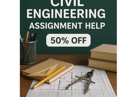 50% Off – Civil Engineering Help for Accurate Submissions