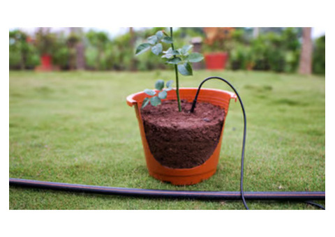 Water-Saving Garden Irrigation System in Rajasthan | Netafim India