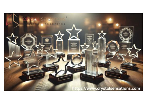 Celebrate Excellence with Crystal Awards with Engraving