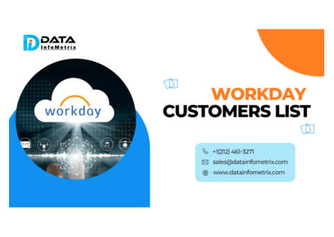 Target Workday Customers with Our Verified Workday Customers List