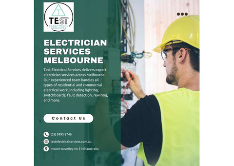 Expert Electrician Services in Melbourne