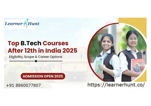 Best B.Tech Courses in India
