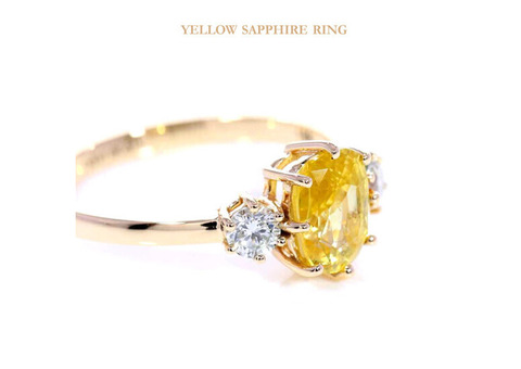 Shop Authentic Yellow Sapphire Jewelry at Best Price