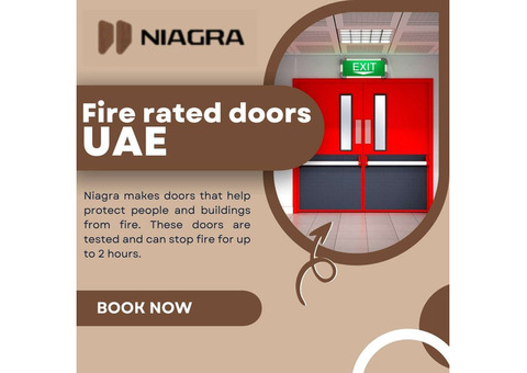 Premium Fire Rated Doors UAE – Niagra