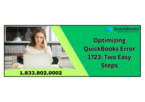 QuickBooks Error 1723 – What It Means and How to Fix It Fast