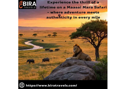 Explore Maasai Mara Safari and Tour in Beautiful Kenya