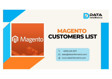 Target Magento Consumers with Our Authentic Magento Customers List
