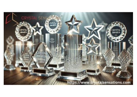 Celebrate Excellence with Custom Crystal Awards with Engraving