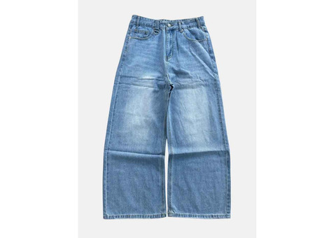 Buy Unisex Baggy Jeans – Streetwear Style for Men & Women