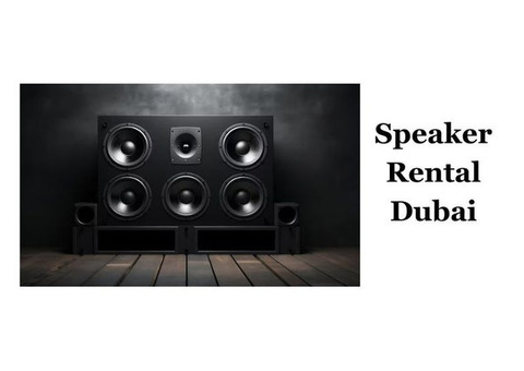 speaker rentals dubai | AmpD Audio