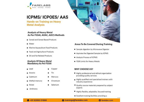 Atomic Absorption Spectroscopy (AAS) Training at FARE Labs Pvt. Ltd.